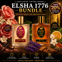 Load image into Gallery viewer, ELSHA Cologne and ELSHA Perfume Bundle