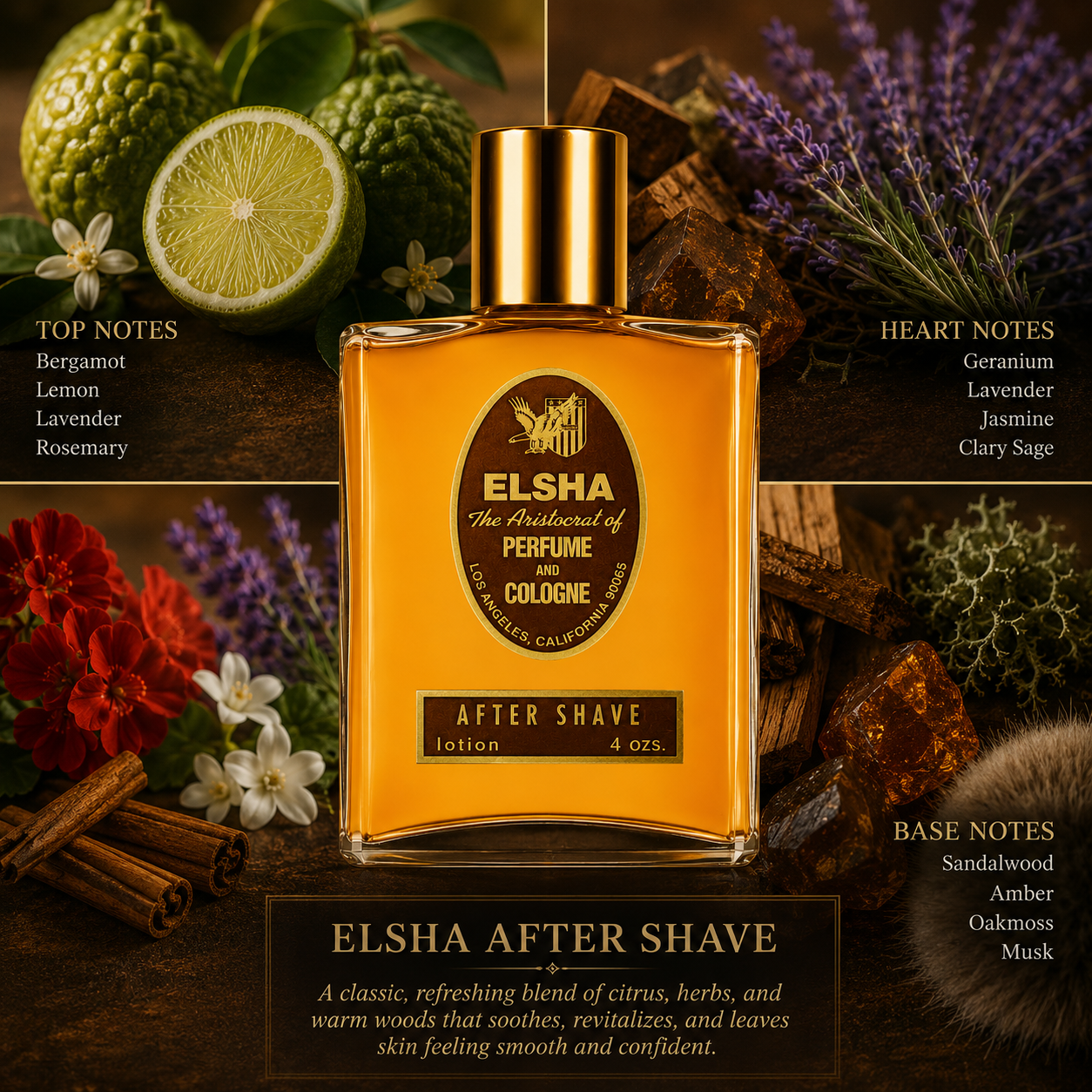 ELSHA 1776 Aftershave