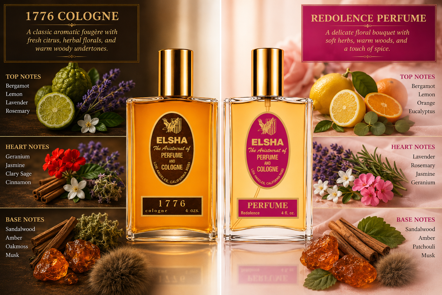 ELSHA Cologne & Perfume Bundle