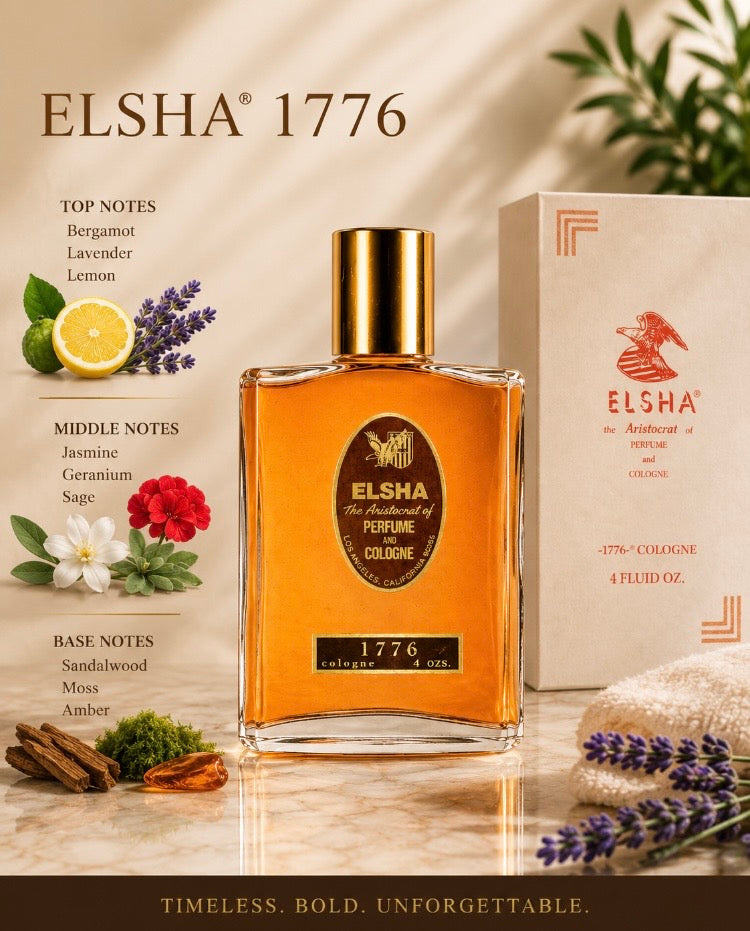 ELSHA 1776 Cologne & Redolence Perfume
